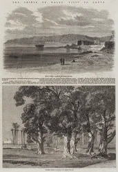 Der Besuch des Prinzen von Wales in Ägypten